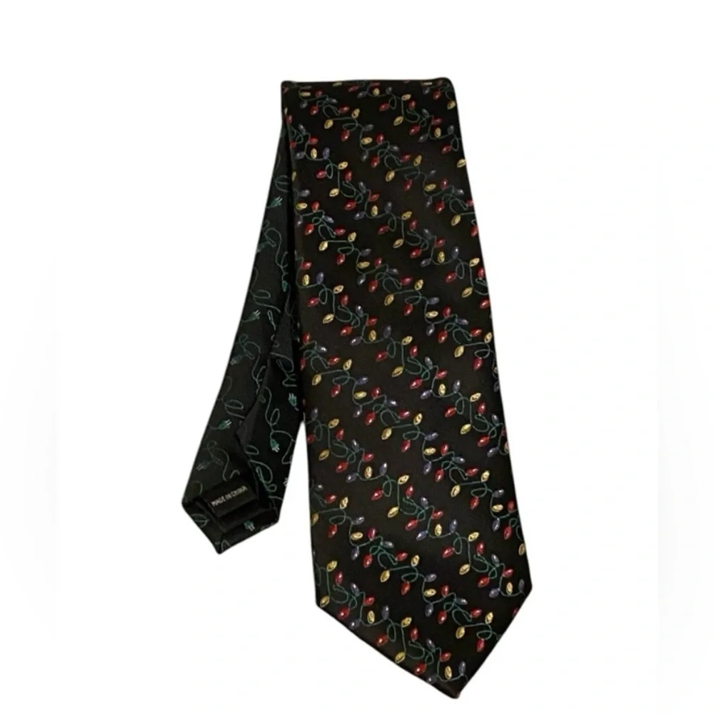 Noel Holiday Collection Christmas Light Tie